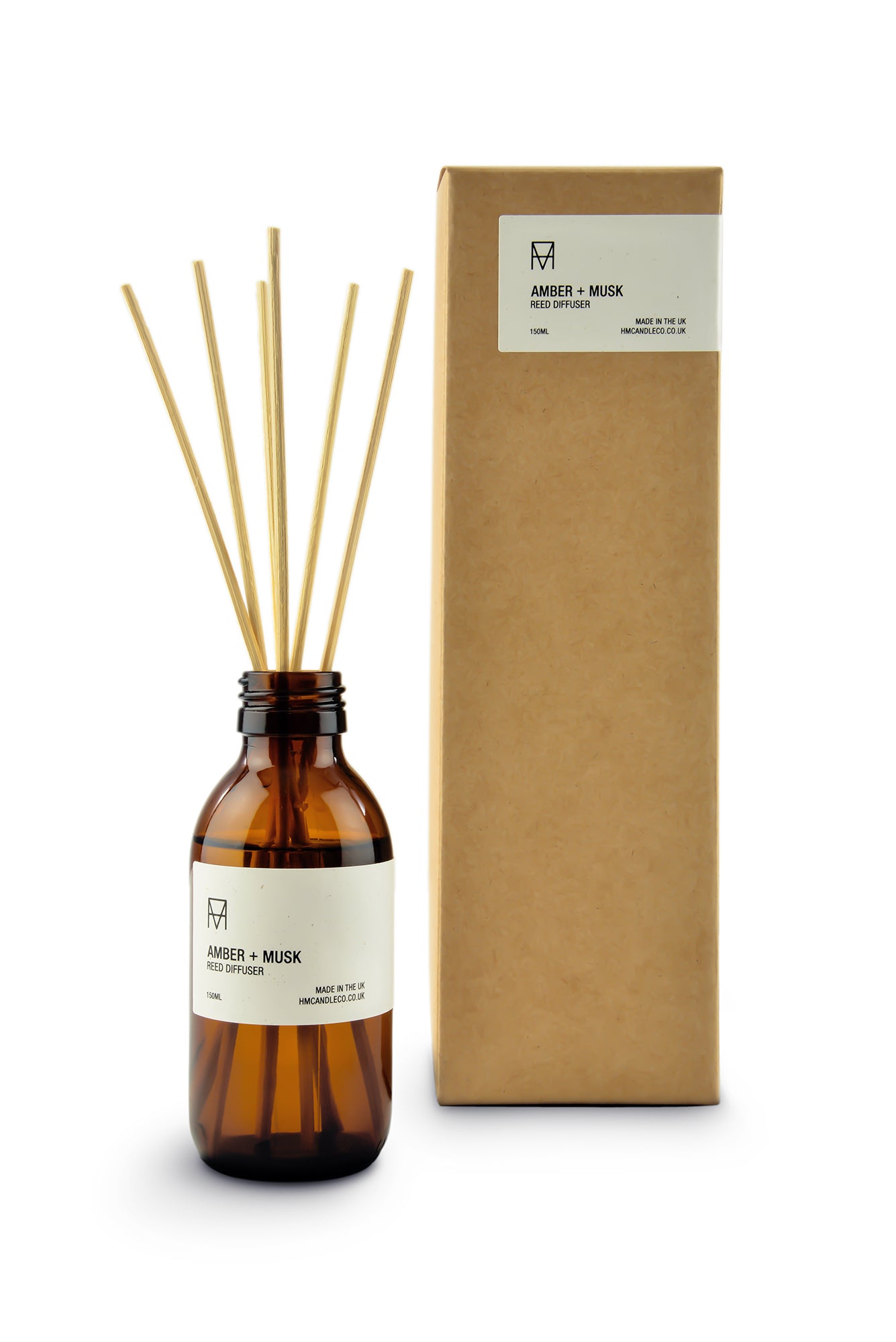 Amber + Musk Reed Diffuser