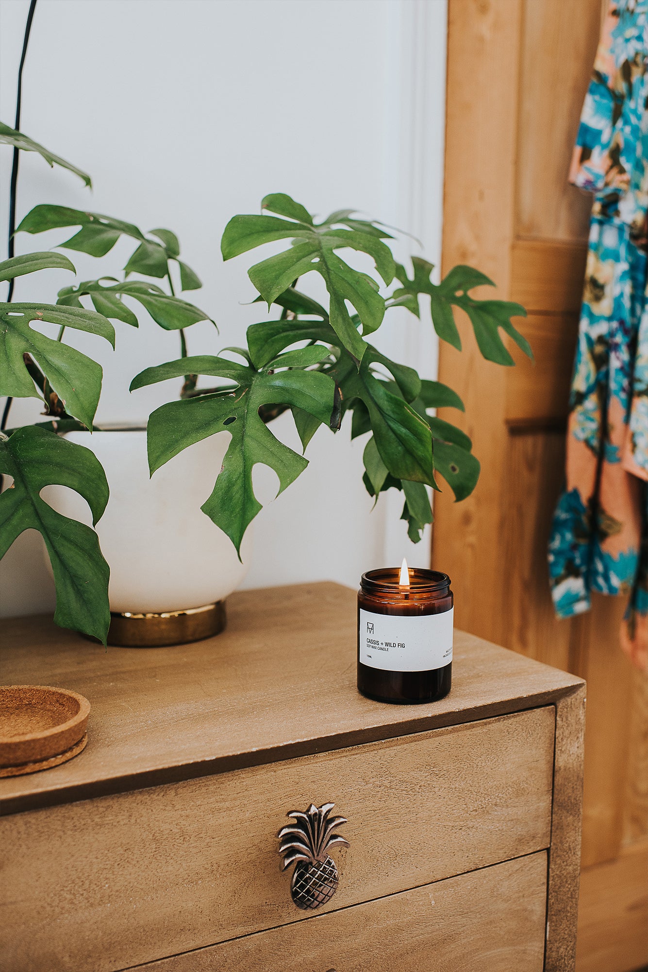 Cassis + Wild Fig Soy Wax Candle